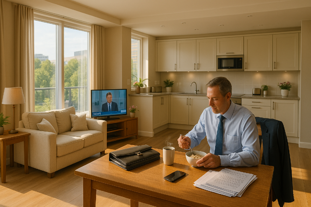 The benefits of serviced accommodation abound, Comfort and ease reigns in Milton Keynes