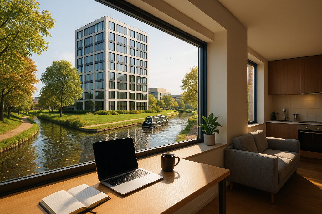 Workation stays in Milton Keynes, City of concrete dreams, Nature's beauty veiled