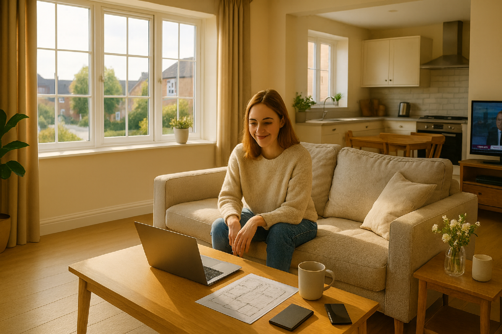 Temporary accommodation during renovations, Amidst chaos and clutter renewal awaits