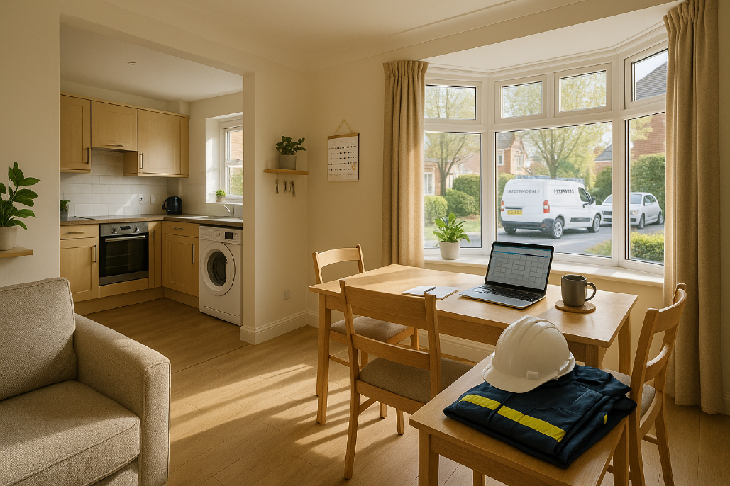 Contractor accommodation in Milton Keynes, A home away from home, Comfort in concrete and brick